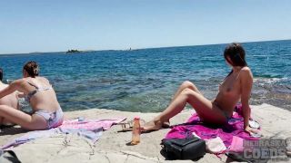 Adriana, Miss Pussycat, Rebeka Ruby & Sammy On Vacation With 4 Hot Instagram Models Sunbathing In The Nude - FullHD1080p-1