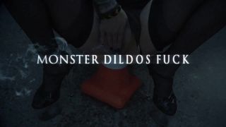 Amateur Big Yoni 95 my huge gaping hairy blonde pussy swallows a butternut - Fisting-9