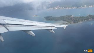 Katty West Public Cock Flashing And Jerking In Airplane (Public)-1