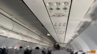 Katty West Public Cock Flashing And Jerking In Airplane (Public)-8