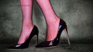 video 29 DommeTomorrow — HER STILETTOS on lesbian girls sock fetish sites-2