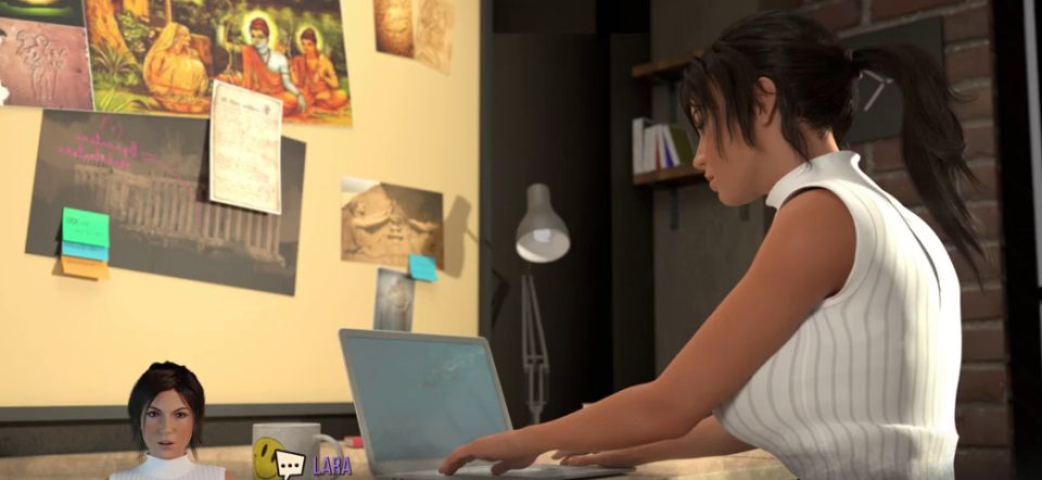 Hentai Uncensored Croft Adventures - Part 32 Lara Croft And Gloryhole By LoveSkySanHentai