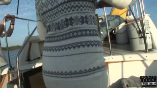 Cute Girls Going on a Naked Boat Ride Around Tampa Bay (Public)-5