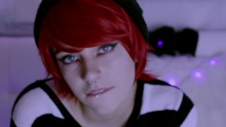 virtual femdom Little Luna - Punk Dom JOI, femdom pov on pov-0