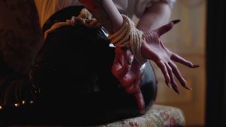 online clip 20 selena gomez femdom Miss Ellie Mouse – Bondage Latex and Hands, fetish on masturbation porn-6