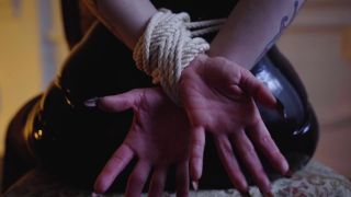 online clip 20 selena gomez femdom Miss Ellie Mouse – Bondage Latex and Hands, fetish on masturbation porn-8