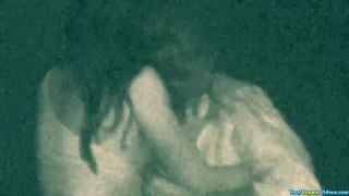 Horny couple in beach-5