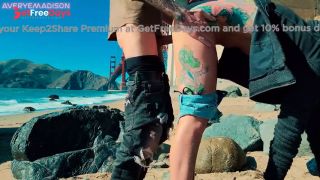 [GetFreeDays.com] Fucking in front of people at Public Beach Sex Film May 2023-8