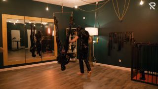 Upside Down Slapped And Fisted German Latexgirl Quick Vie...-3