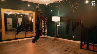 Upside Down Slapped And Fisted German Latexgirl Quick Vie...-9