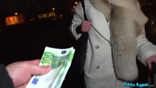 Elizabeth Romanova - A Blonde In A White Fur Coat Gave Herself To A Stranger For Money Full HD-2