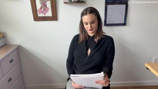online clip 21 Nina Crowne – Secretary Takes Total Control, superman femdom on fetish porn -2