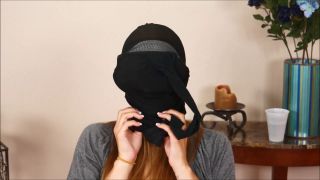 Custom Fetish - Danielle Trys On Masks and Hats - Fetish-9