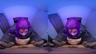 clip 13 female hand fetish | purple hair | 3d porn-9