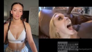 Fetish porn BeckyWhyte BeckyWhyte aka beckywhyte15 - 08-18-2023 OnlyFans Video - Beckywhyte reacts to blonde hotties interracial compilation video-8