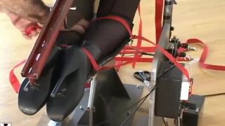 [GetFreeDays.com] Bondage Tilted Fucked Anastasia by a Machine latex breathplay porn-5