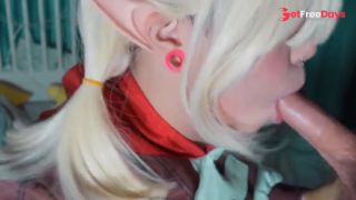 Blowjob from Klee from Genshin Impact-3