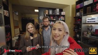 SWAP4K. Hot girl and her cuckold boyfriend joined our kinky masquerade-2