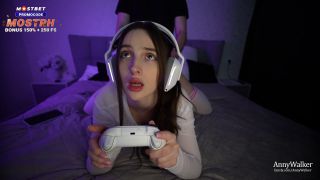 Video Gamer s Stepsister Sucks Dick and Rides  Anny Walker Anny Wal...-4