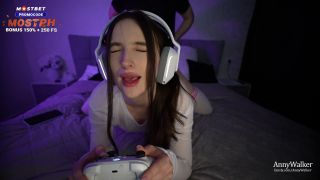 Video Gamer s Stepsister Sucks Dick and Rides  Anny Walker Anny Wal...-5
