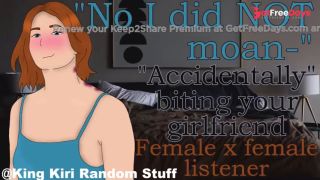 [GetFreeDays.com] Accidentally biting your girlfriend moaningbitingmarkingF4FLesbian ASMR rp Adult Leak March 2023-1