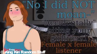 [GetFreeDays.com] Accidentally biting your girlfriend moaningbitingmarkingF4FLesbian ASMR rp Adult Leak March 2023-9