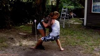 Online porn Girls Fight Boys - Upgrade vs. YouTube Guy Backyard Afternoon Fight-5