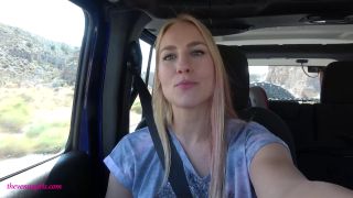 CAR TRIP CUCK  SEXY CUCKTRESS JOLENE HEXX TAUNTS YOU ON THE ROAD-2