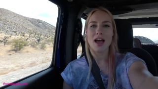 CAR TRIP CUCK  SEXY CUCKTRESS JOLENE HEXX TAUNTS YOU ON THE ROAD-9