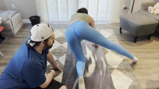 Caught Sniffing Yoga Instructors Farts Sabrina Blue Downl...-4