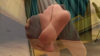 Video online Noemi's World - Chiara - Her big feet look amazing in sheer pantyhose (4K) - Fetish | femdom pov | femdom porn-8