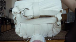 Lesbian girls  Lezdom Elise Graves - Inverted Straitjacket Suspension  -5