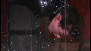 Upside down submissive dunked in water Lesbian-6