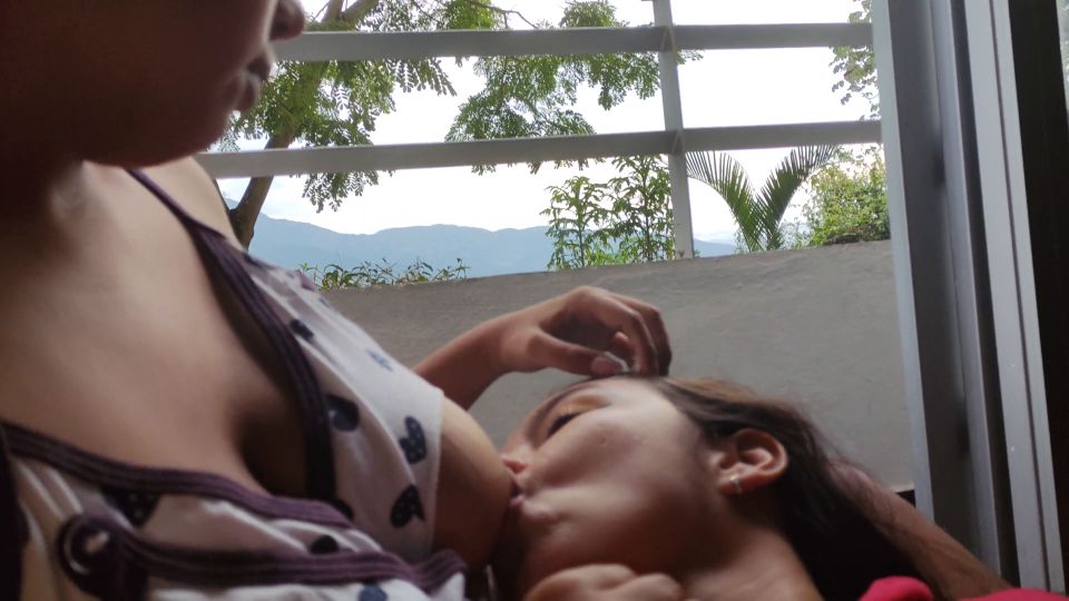 Breastfeeding Esther! How Sweet