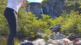 Caught Naked Waterfall Yoga LOST MY CLOTHES-2