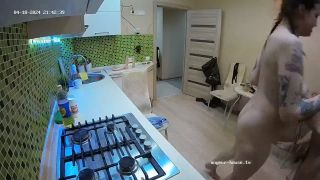 Exclusive, Julia Max Sibilla Fun In Kitchen 2024-04-18 Cam2 720P - Voyeur-1