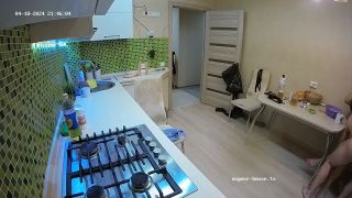 Exclusive, Julia Max Sibilla Fun In Kitchen 2024-04-18 Cam2 720P - Voyeur-3