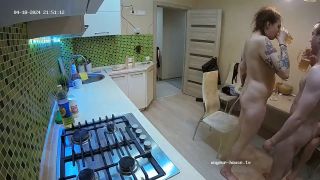 Exclusive, Julia Max Sibilla Fun In Kitchen 2024-04-18 Cam2 720P - Voyeur-6