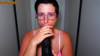 Curvy Wie ich es meiner engen kleinen German pussy es mit einem BBC Dildo Besorge-1