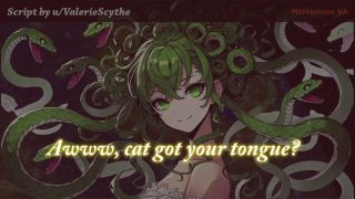Mercurious VA - You're Blind? Finding Medusa in her cave | Audio [wholesome] [Medusa speaker] [Strangers to friends]-1