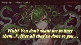 Mercurious VA - You're Blind? Finding Medusa in her cave | Audio [wholesome] [Medusa speaker] [Strangers to friends]-8