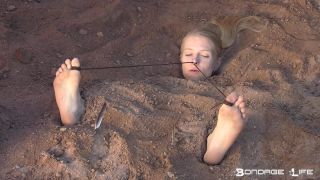 free porn clip 48 bdsm sex big boobs femdom porn | Tickled In Garden | bondage-2