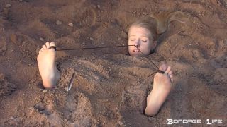 free porn clip 48 bdsm sex big boobs femdom porn | Tickled In Garden | bondage-3