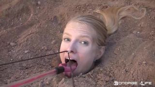 free porn clip 48 bdsm sex big boobs femdom porn | Tickled In Garden | bondage-6