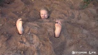 free porn clip 48 bdsm sex big boobs femdom porn | Tickled In Garden | bondage-7