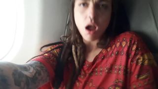 ass big deep anal teen | Dread Hot - Public at Airplane Masturbating and Hanjob Til Cum on Seat - VERY RISKY  | homemade-1