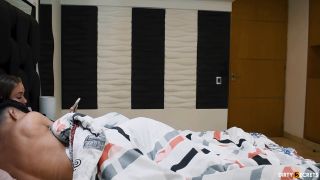 MY STEPMOTHER LETS ME SPEND THE NIGHT IN HER ROOM AND IN HER BED BECAUS-1
