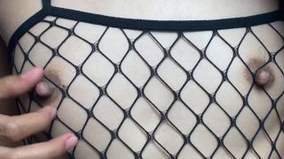 FilipinaGirls - 061 Close Up Nipple Fishnet-1