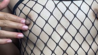 FilipinaGirls - 061 Close Up Nipple Fishnet-5