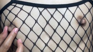 FilipinaGirls - 061 Close Up Nipple Fishnet-7